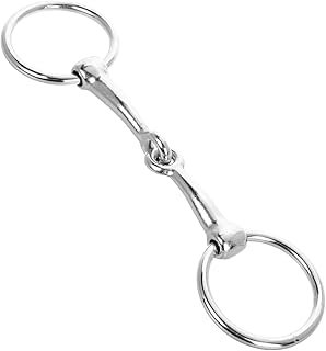 Happyyami Bit Horse Essentials Horse Supplies for Pulling Horse Tie Ring with Eye Bolt Heavy Duty Trailer Accessories Hors...