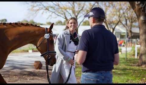 Young Rider Dominates Melbourne International Equestrian Event