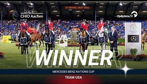 New Zealand Equestrian Team Triumphs at Nations Cup in Aachen