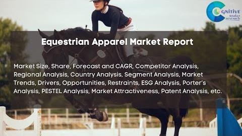 Equestrian Apparel Market Set to Reach $11.2 Billion by 2034