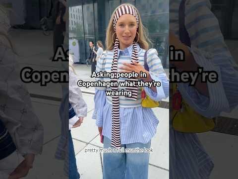 Copenhagen Fashion Week Embraces Neutrals and Sophisticated Styling